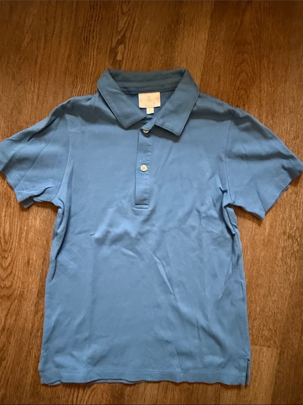 Little English Blue Kids Polo Shirt